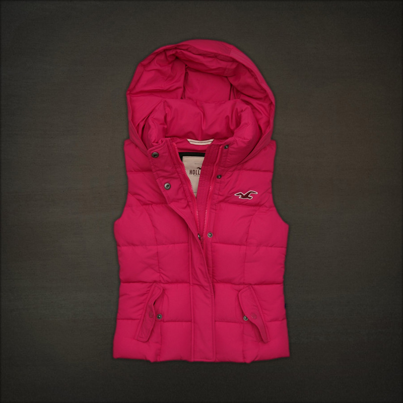 Hollister Mujeres la marca por chaleco rojo HCO4942
